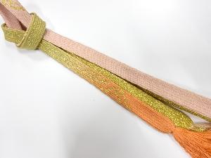 正絹　手組帯締め